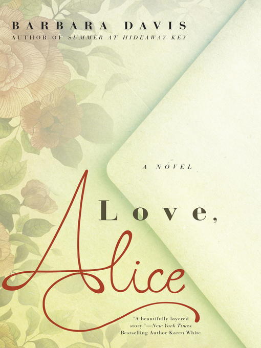 Title details for Love, Alice by Barbara Davis - Available